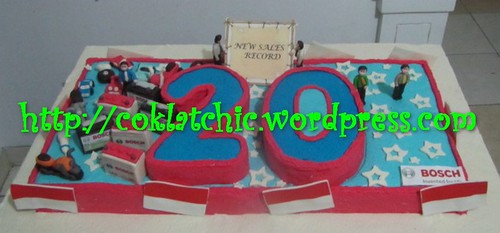 Cake Angka 20 PT Bosch