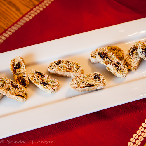 Pistachio and Dried-Cherry Biscotti