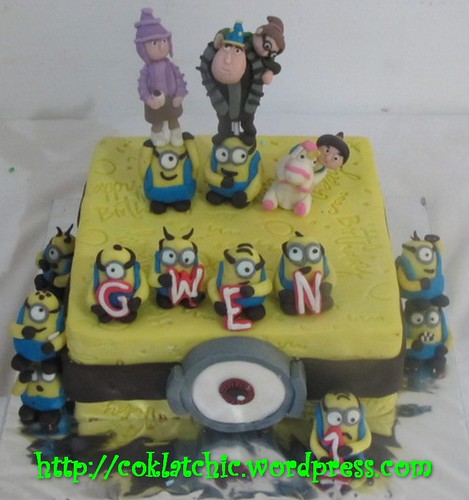 Cake Despicable Me (Cake minion)