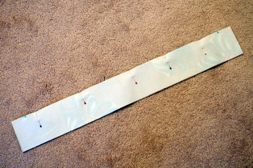 Pinning for the zipper