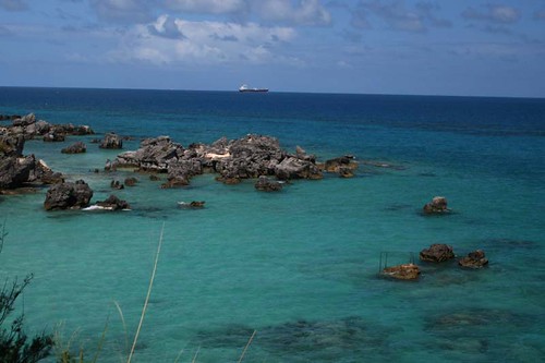Achilles Bay, from the fort