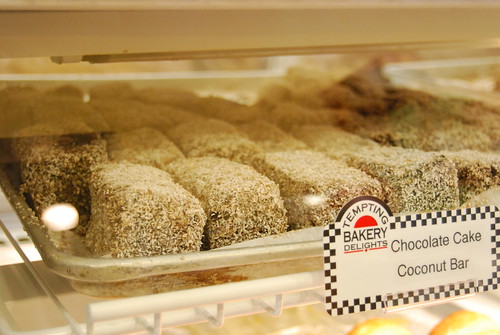 Chocolate cake coconut bar