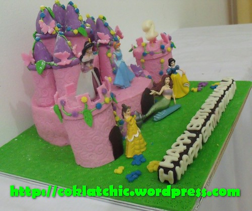 Princess Castle cake