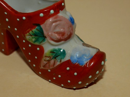 MIJ Dotted Red Heel