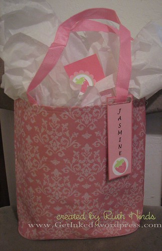 strawberry tag & card by you.
