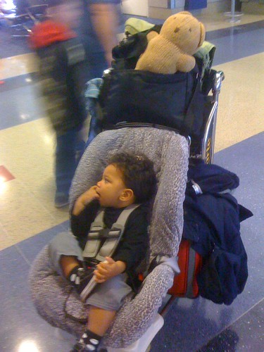 Watching The Peeps At The Airport