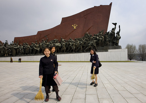 Grand Monument on Mansu Hill - North Korea