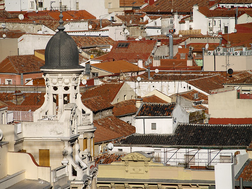 Madrid. Desde la azotea del CBA