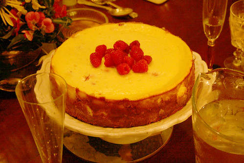 Raspberry cheesecake