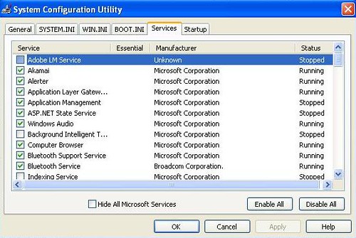 Make Your System Faster : All about System Configuration Utility ...