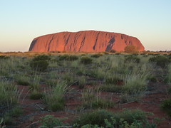 Uluru in the sun