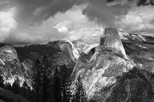 Photo of the Day: Storm Over Half Dome by YosemiteDonn
