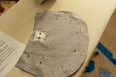 Sew together lining