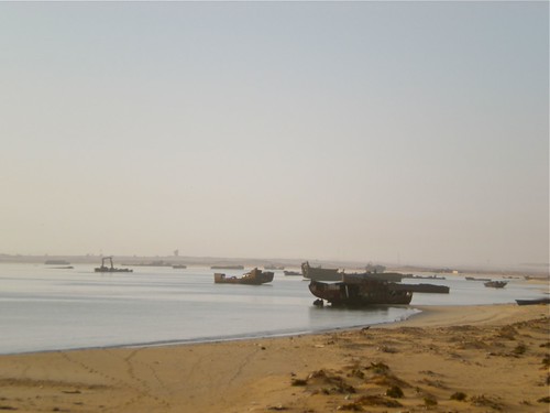 The ship graveyard, Nouadhibou