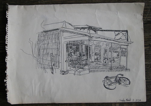 Don's drawing of Earthworks (1974)