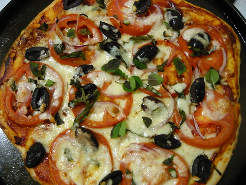 Fresh Tomato Pizza