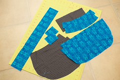 All cut pieces