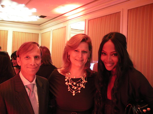 Dr. Mark Dybul, Sarah Brown, Naomi Campbell