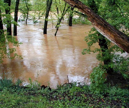 riverbank flood 050409