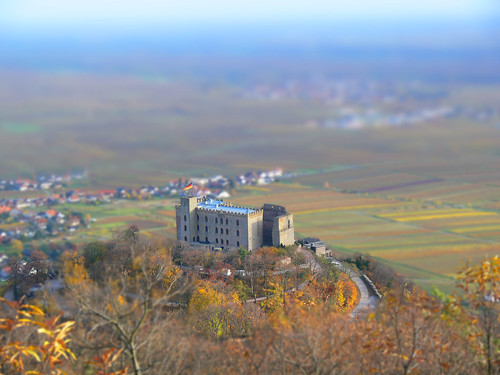 das kleine schloss ist renoviert