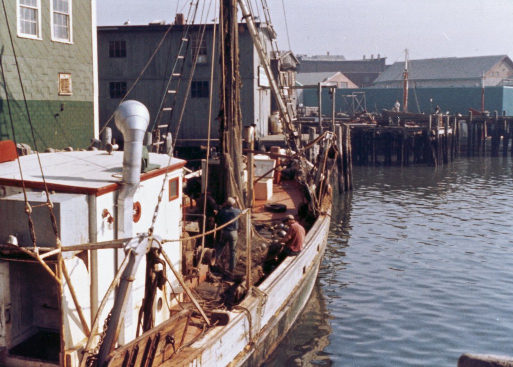 Commercial Fishing Boat In Gloucester Ma Oct 1963 Flickr