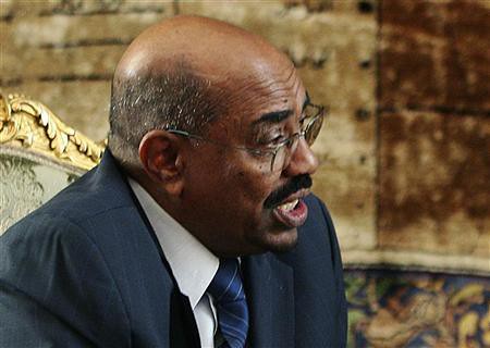 Sudan President Omar Hassan al-Bashir in an interview on February 22, 2009. The African leader has dismissed the threats against him by the International Criminal Court (ICC) by Pan-African News Wire File Photos