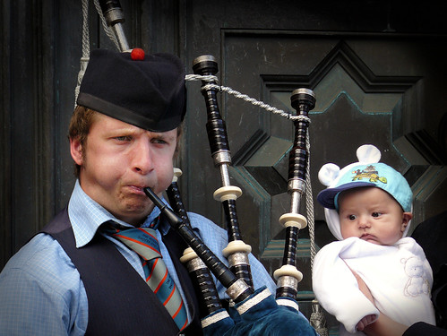 Watching the odd milk bottle!