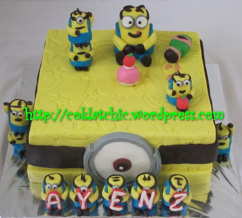 Cake Minion / cake despicable me