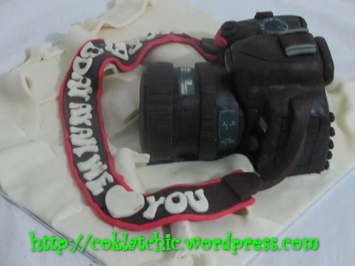 Cake Kamera Nikon D3100