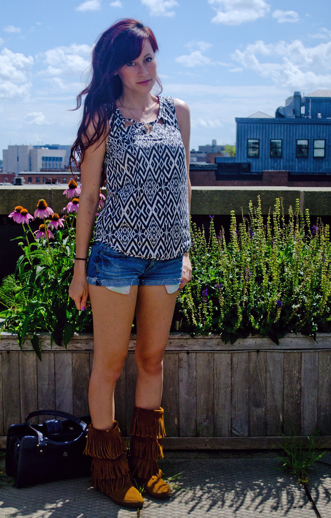 Ikat fair isle Datura