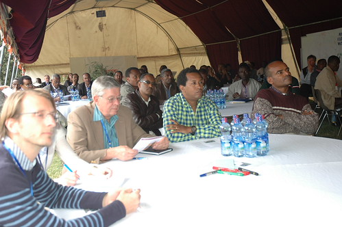 Participants at the 'Knowledge Watershed'