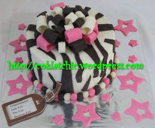 Cake Motif Zebra