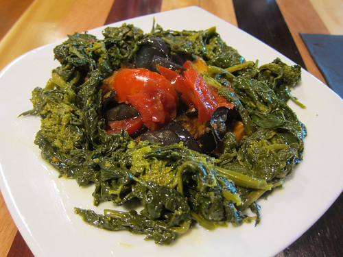 Friarielli and Melanzane