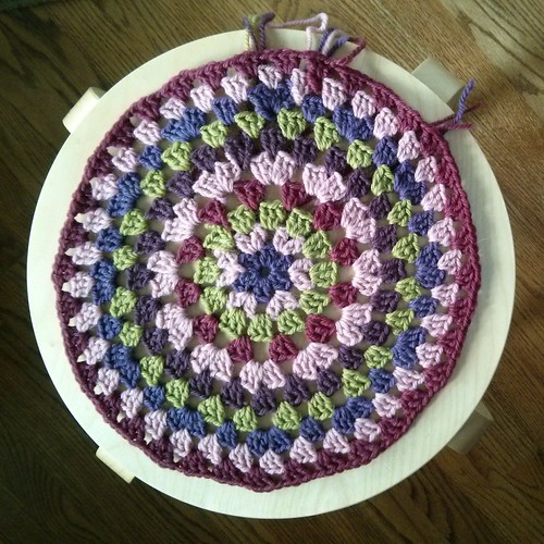 granny stool cover
