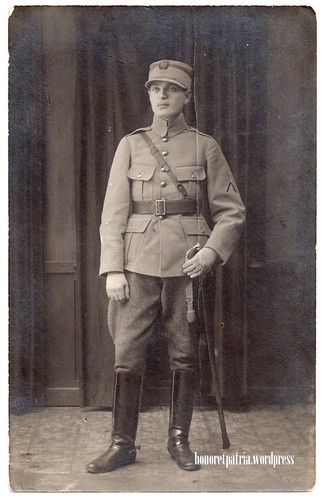 Romanian lieutenant, ”3 July 1918”. by honoretpatria.wordpress