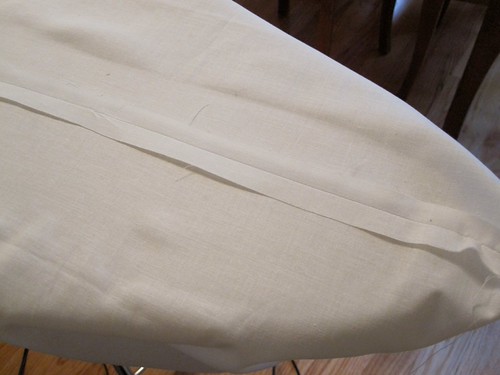 Press seams open