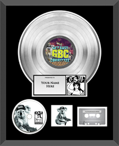 Get Busy Committee Platinum Plaque