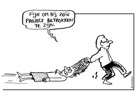 het kan wel project heten maar doe het ook zo