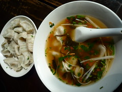 dumplings and soup