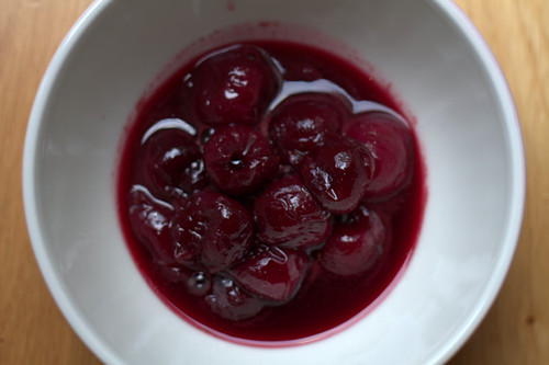 Cherries in Red Wine Syrup