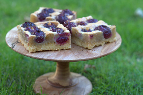 Cherry Brown Butter Bars