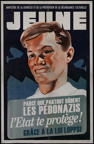 LOPPSI vs pédonazis Affiche LOPPSI contre pédonazis