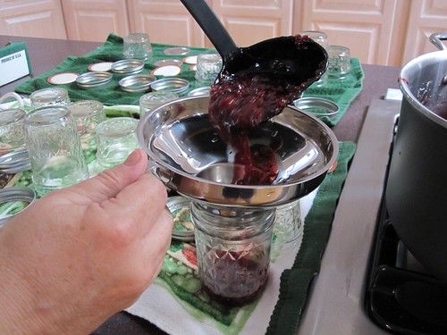 Putting the jam in jars