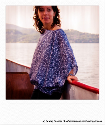 Sailing on the Lake Blouse