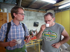 Kaffee-Experten unter sich