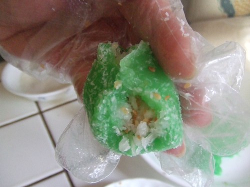 filling dough
