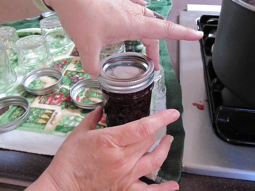Seal the jam jar