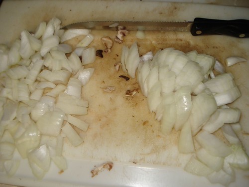 chopped onion