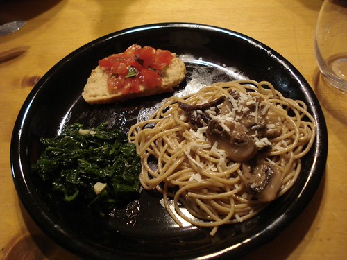 Dinner is served
