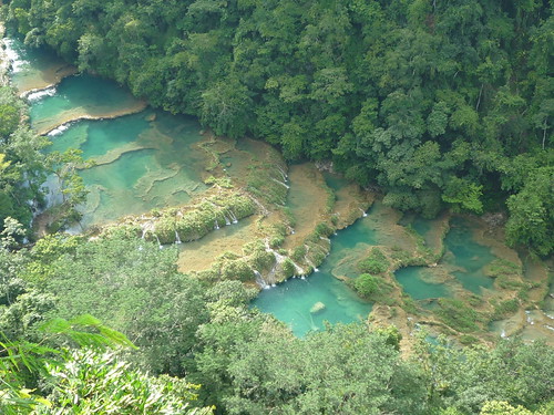 Sinterterrassen von Semuc Champey